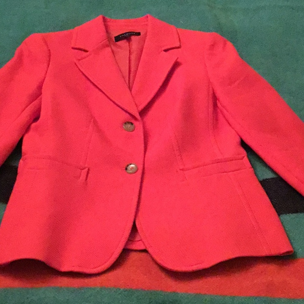 Talbots Red Jacket size 6